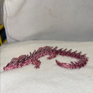 Spiked Reptile Figurine - Pink